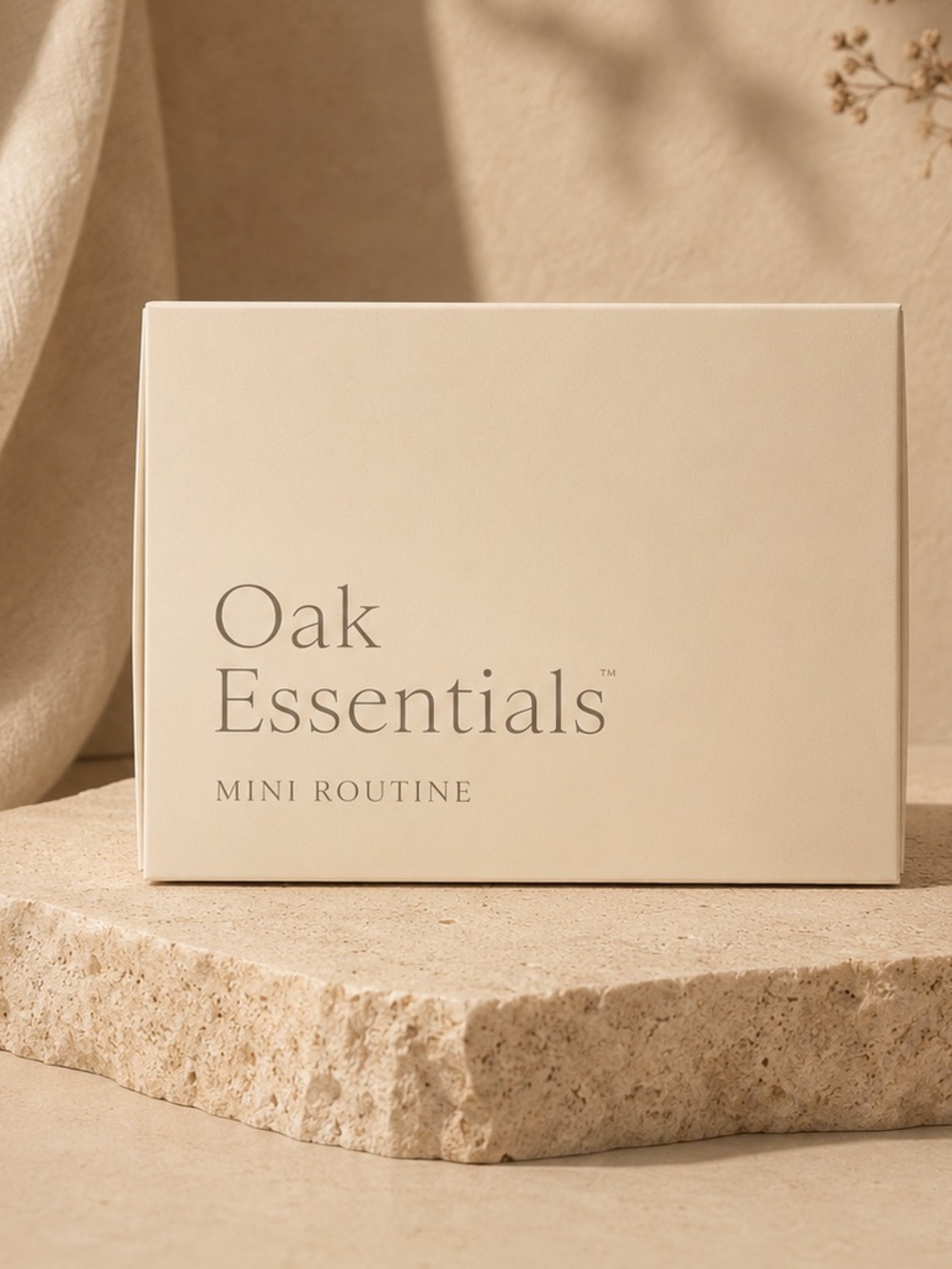 Oak Essentials Mini Routine Skincare Set | Luxury Travel Skincare New